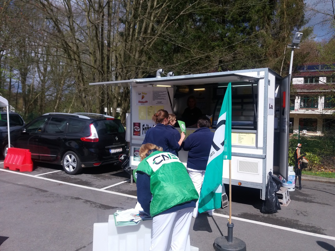 Action CSC-CNE Brabant Wallon 15/04/16